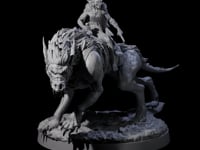 Insane Goblin Worg Rider A