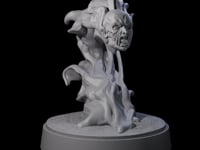 Spitting Flaming Skull A