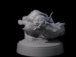 Spitting Flaming Skull B