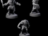 Three Ape-like Bugbears