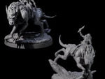 Two Insane Goblin Worg Riders