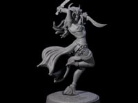 Dancing Tiefling Rogue