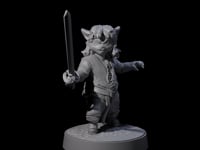 Pocket Sized Tabaxi Fighter