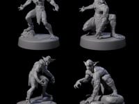 Four Eyeless Morlock Wretches