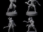 Four Tormented Eyeless Drow