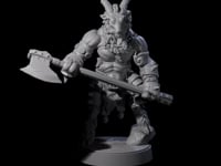Burly Goatfolk Warrior B