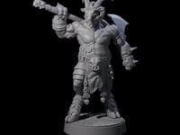 Burly Goatfolk Warrior A