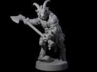 Burly Goatfolk Warrior C