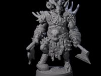 Burly Goatfolk Warrior F