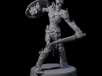 Ablaze Skeleton Thrall D