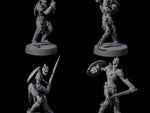 Eight Ablaze Skeleton Thralls