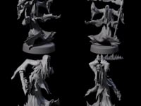 Eight Flaming Wraiths