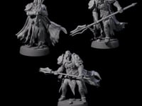 Three On Guard Death Knights