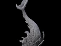Crashing Sea Monster Tail A