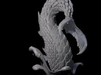 Crashing Sea Monster Tail B