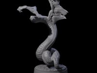 Hissing Flying Snake D