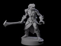 Muscular Yuan-ti Warrior A