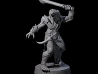 Muscular Yuan-ti Warrior D