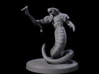 Striking Yuan-ti Abomination A