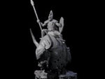 Charging Battle Yak Rider C