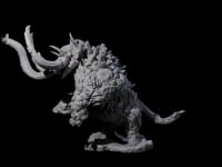 Stampeding Stone Elephant