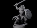 Swinging Dragonborn Flameblade A