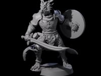 Swinging Dragonborn Flameblade B