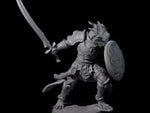 Swinging Dragonborn Flameblade C