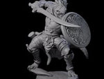 Swinging Dragonborn Flameblade D
