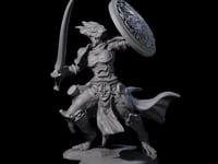 Swinging Dragonborn Flameblade E
