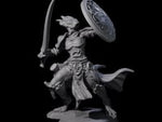 Swinging Dragonborn Flameblade E