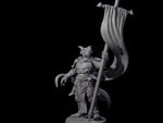 Swinging Dragonborn Flameblade G
