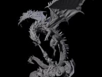 Flaming Crystal Dragon