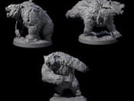 Three Battle Hardened Dire Bears