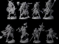 Masked Ice Clan Warriors