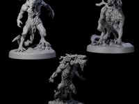 Three Death Wendigos