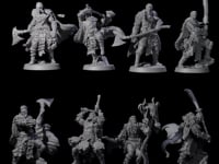 Eight Half Masked Berserkers
