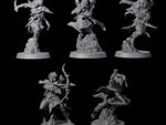 Five Ambushing Elf Rogues