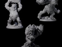 Three Yeti Stonehurlers