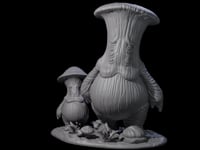 Scared Myconid Family