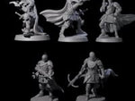 Five Aiming Militia Crossbowmen