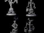 Four Evil Animated Brooms