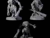 Three Hunch Back Trolls