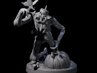 Deformed Living Pumpkin Man