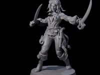 Confident Swashbuckling Pirate C