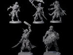 Five Soggy Undead Pirate Skeletons