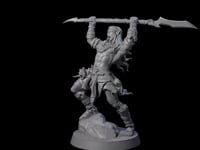 Muscular Elf Frost Guardian D