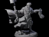 Gesturing Warrior Priest
