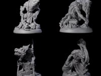 Four Slimy Creeping Kobolds