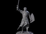 Sword Raised Paladin Knight